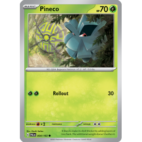 Pineco 004/193 Paldea Evolved Enkeltkort