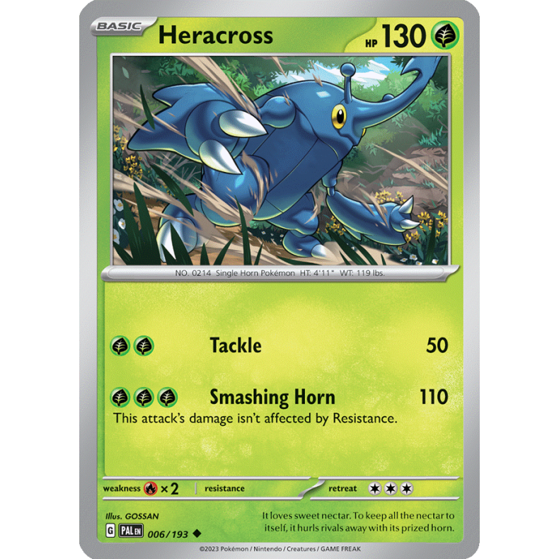 Heracross 006/193 Paldea Evolved Enkeltkort