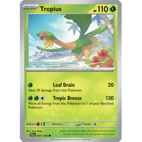 Tropius 007/193 Paldea Evolved Enkeltkort