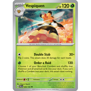 Vespiquen 009/193 Paldea Evolved Enkeltkort