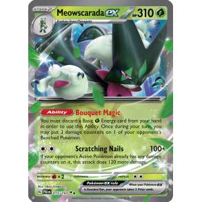 Meowscarada ex 015/193 Paldea Evolved Enkeltkort