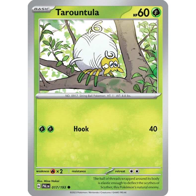 Tarountula 017/193 Paldea Evolved Enkeltkort