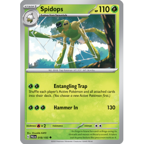 Spidops 018/193 Paldea Evolved Enkeltkort