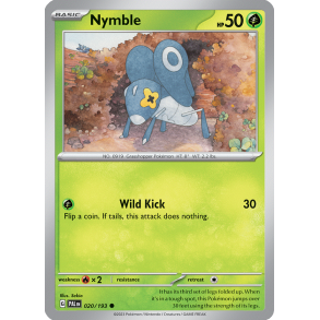 Nymble 020/193 Paldea Evolved Enkeltkort