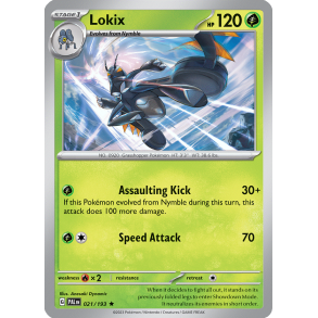 Lokix 021/193 Paldea Evolved Enkeltkort