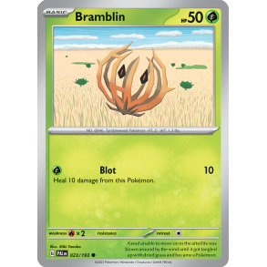Bramblin 023/193 Paldea Evolved Enkeltkort