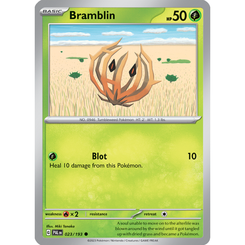 Bramblin 023/193 Paldea Evolved Enkeltkort
