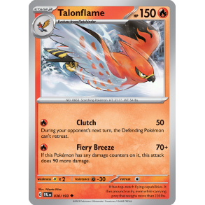 Talonflame 030/193 Paldea Evolved Enkeltkort