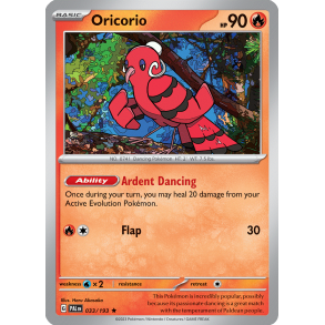 Oricorio 033/193 Paldea Evolved Enkeltkort