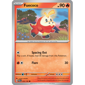 Fuecoco 035/193 Paldea Evolved Enkeltkort