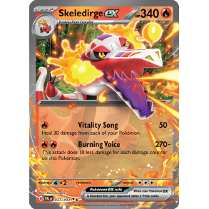 Skeledirge ex 037/193 Paldea Evolved Enkeltkort