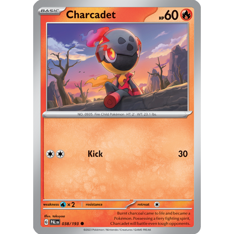 Charcadet 038/193 Paldea Evolved Enkeltkort