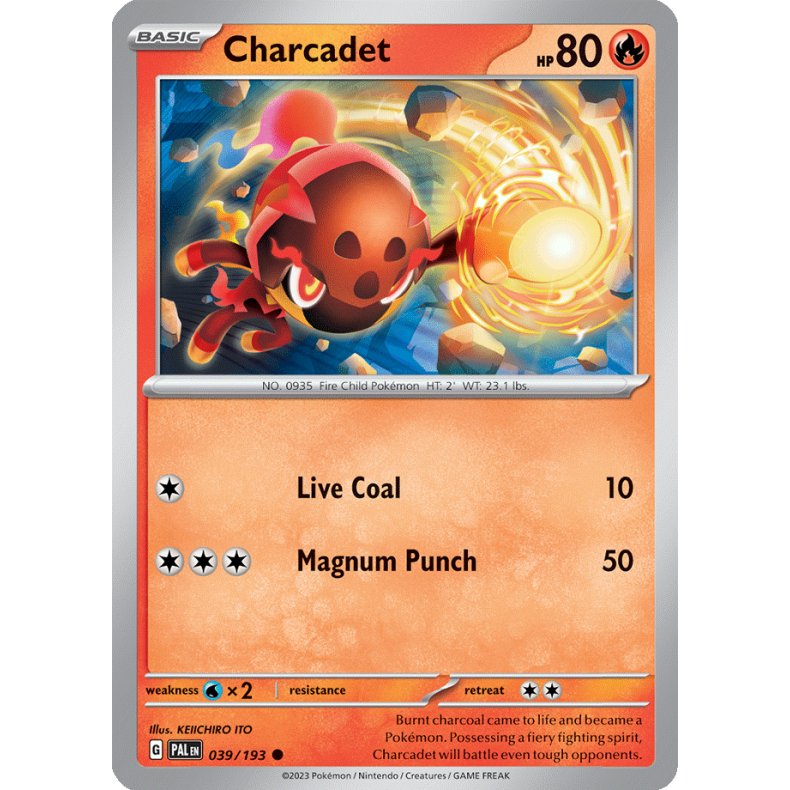 Charcadet 039/193 Paldea Evolved Enkeltkort