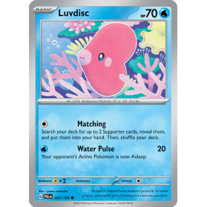 Luvdisc 047/193 Paldea Evolved Enkeltkort