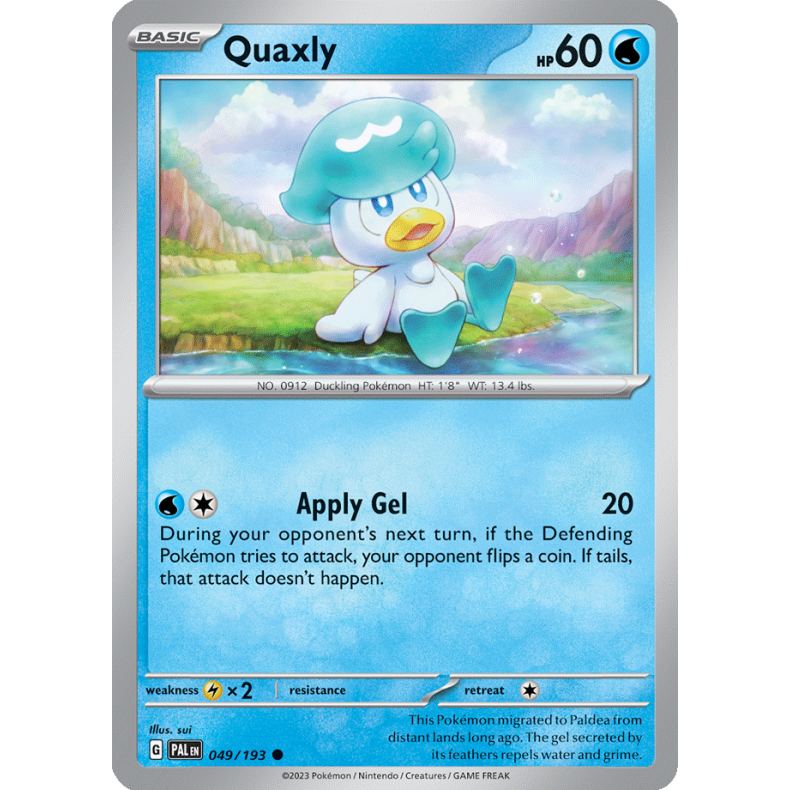 Quaxly 049/193 Paldea Evolved Enkeltkort
