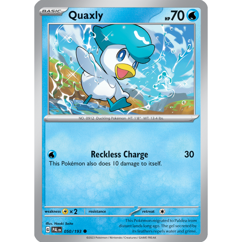 Quaxly 050/193 Paldea Evolved Enkeltkort