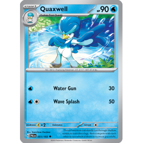 Quaxwell 051/193 Paldea Evolved Enkeltkort