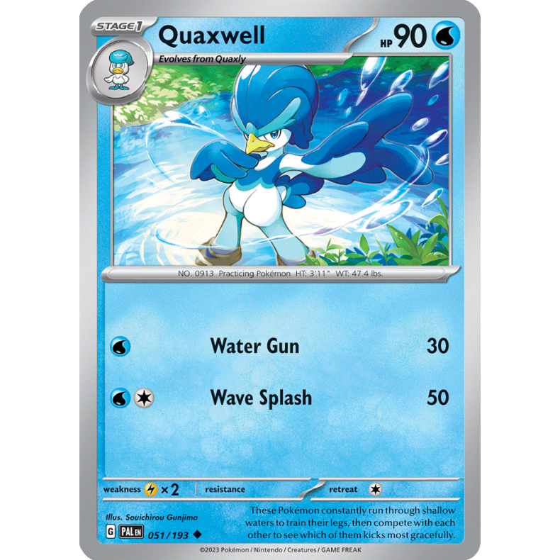Quaxwell 051/193 Paldea Evolved Enkeltkort