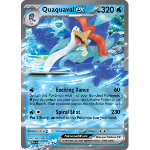 Quaquaval ex 052/193 Paldea Evolved Enkeltkort