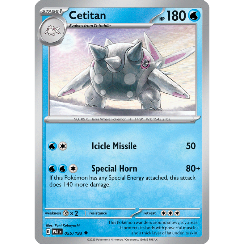 Cetitan 055/193 Paldea Evolved Enkeltkort