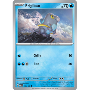 Frigibax 058/193 Paldea Evolved Enkeltkort