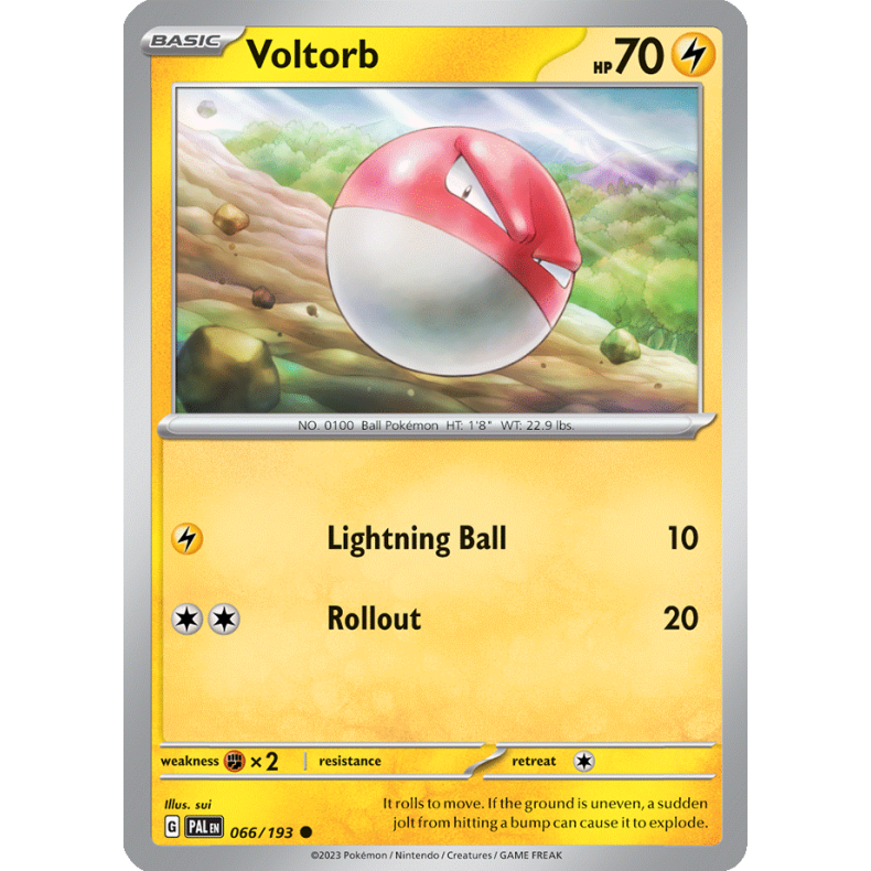 Voltorb 066/193 Paldea Evolved Enkeltkort