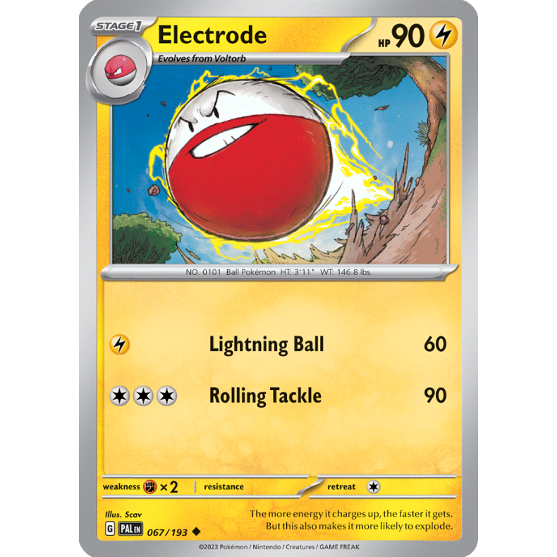 Electrode 067/193 Paldea Evolved Enkeltkort