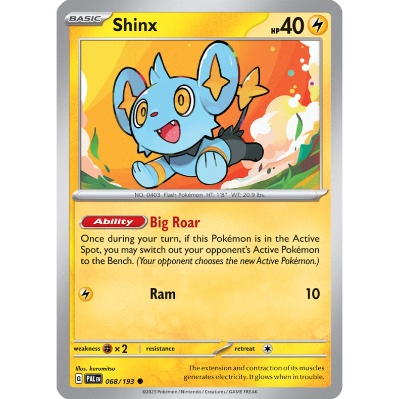 Shinx 068/193 Paldea Evolved Enkeltkort