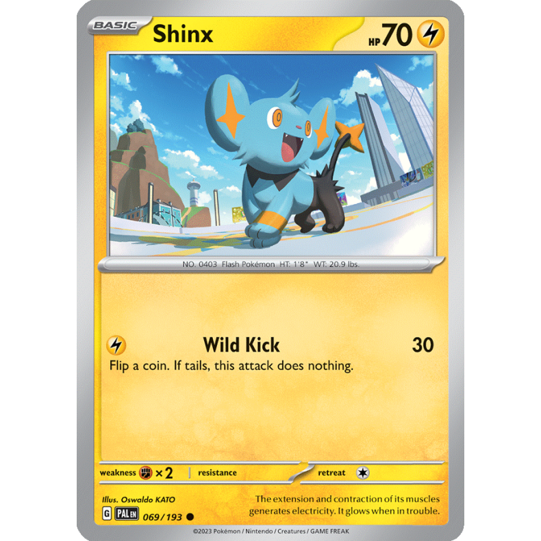 Shinx 069/193 Paldea Evolved Enkeltkort