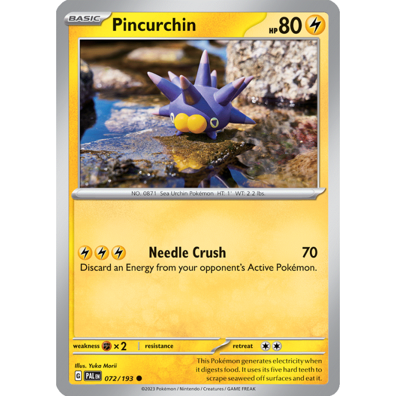 Pincurchin 072/193 Paldea Evolved Enkeltkort