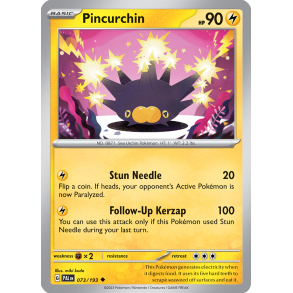 Pincurchin 073/193 Paldea Evolved Enkeltkort