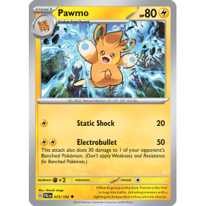 Pawmo 075/193 Paldea Evolved Enkeltkort