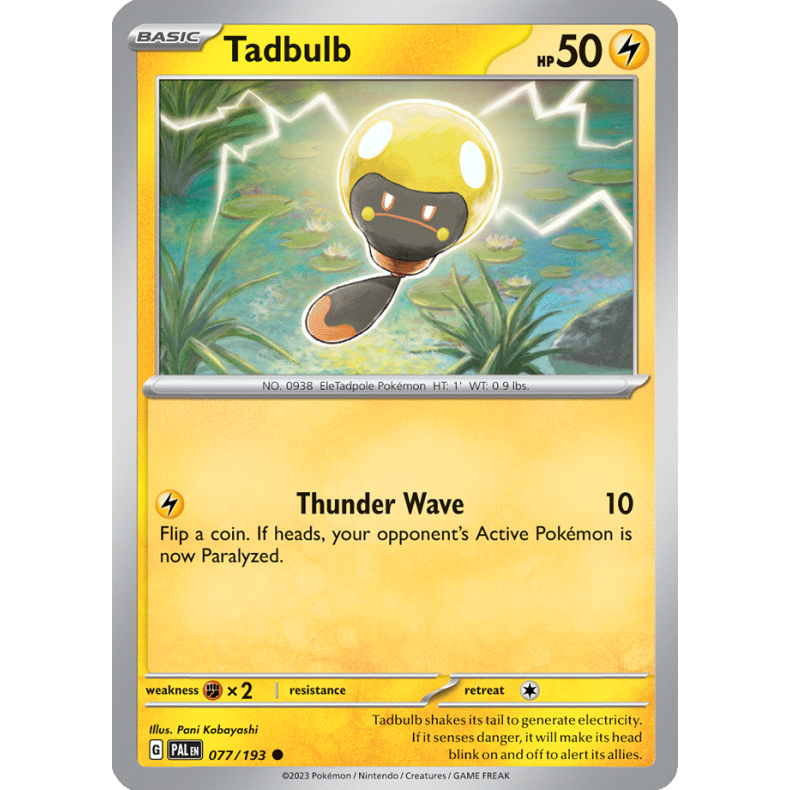 Tadbulb 077/193 Paldea Evolved Enkeltkort