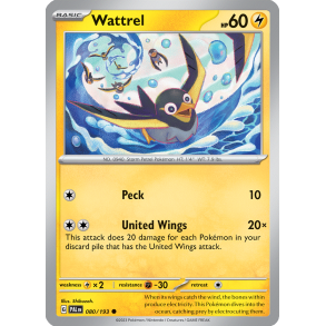 Wattrel 080/193 Paldea Evolved Enkeltkort