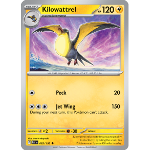 Kilowattrel 082/193 Paldea Evolved Enkeltkort