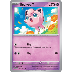 Jigglypuff 083/193 Paldea Evolved Enkeltkort