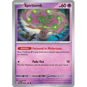 Spiritomb 089/193 Paldea Evolved Enkeltkort