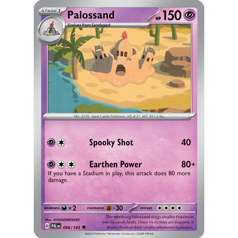 Palossand 096/193 Paldea Evolved Enkeltkort