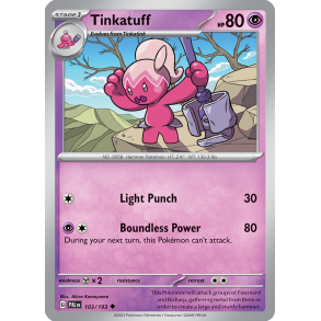 Tinkatuff 103/193 Paldea Evolved Enkeltkort