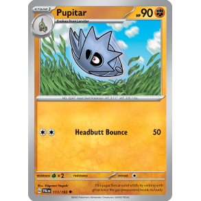 Pupitar 111/193 Paldea Evolved Enkeltkort