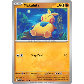 Makuhita 112/193 Paldea Evolved Enkeltkort