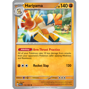Hariyama 113/193 Paldea Evolved Enkeltkort