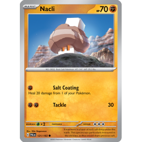 Nacli 121/193 Paldea Evolved Enkeltkort