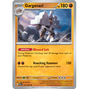 Garganacl 123/193 Paldea Evolved Enkeltkort