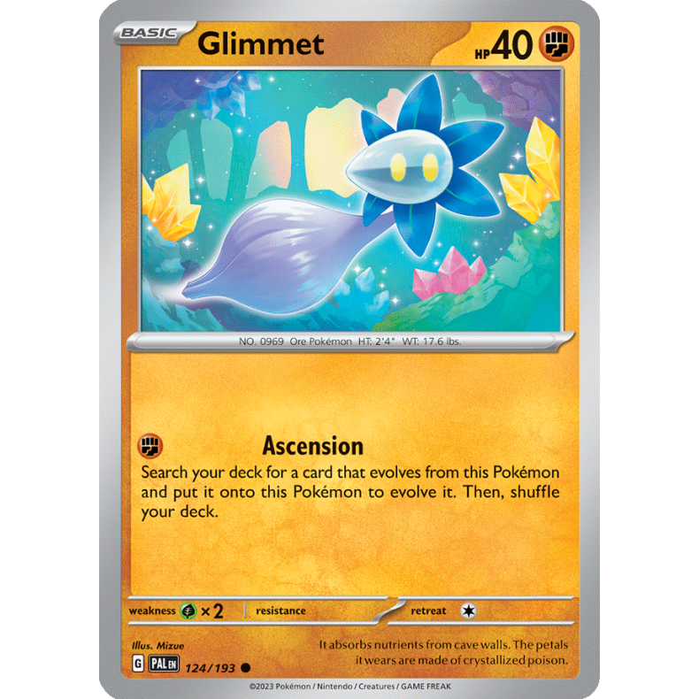 Glimmet 124/193 - Paldea Evolved Enkeltkort