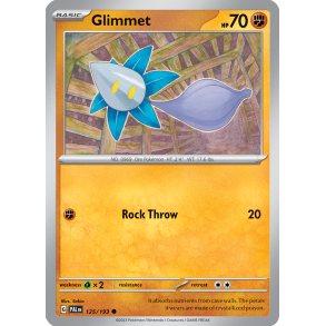 Glimmet 125/193 - Paldea Evolved Enkeltkort