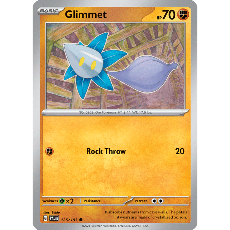 Glimmet 125/193 - Paldea Evolved Enkeltkort