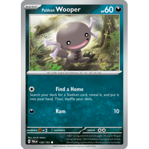 Paldean Wooper 128/193 - Paldea Evolved Enkeltkort