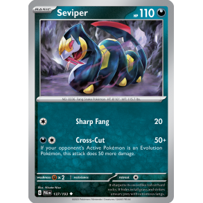 Seviper 137/193 - Paldea Evolved Enkeltkort