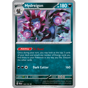 Hydreigon 140/193 - Paldea Evolved Enkeltkort